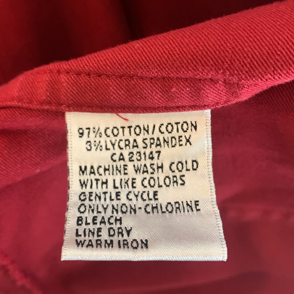 Talbots stretch red jacket - Picture 4 of 5